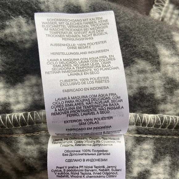 Columbia Black and White Geometric Women's Jacket - Picture 11 of 12